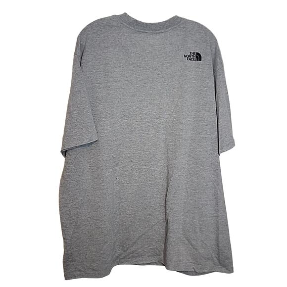 The North Face Light Heather Gray Short Sleeve Tee, NWT, XXL - Picture 4 of 7